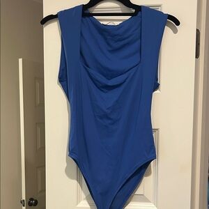 Zara Blue Bodysuit